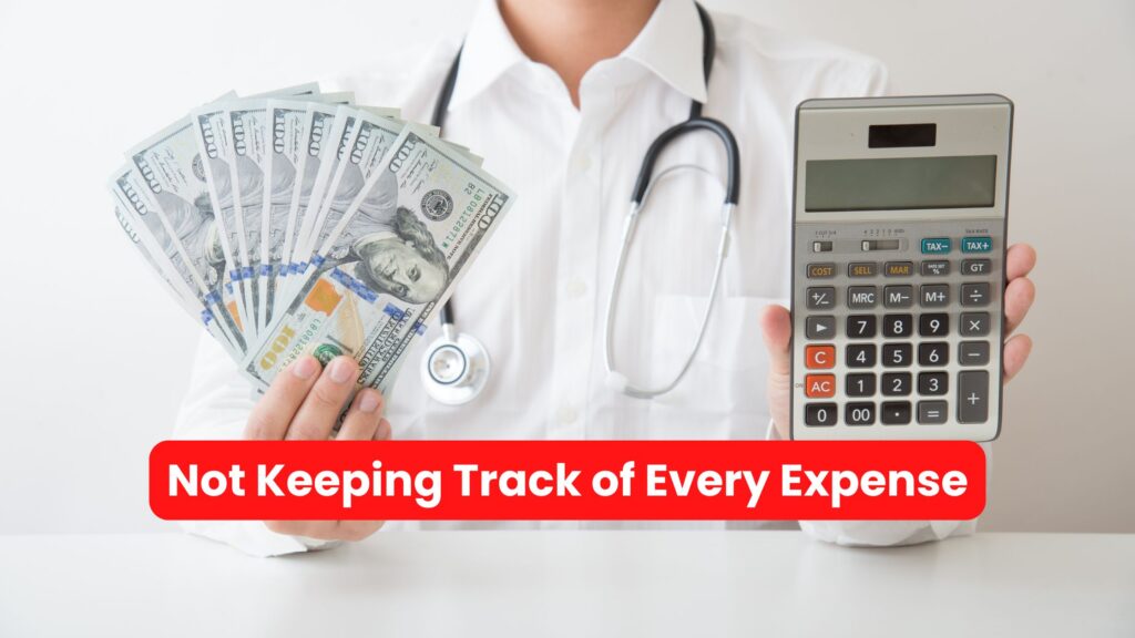 Not Keeping Track of Every Expense